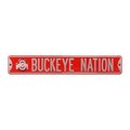 Authentic Street Signs Authentic Street Signs 70172 Buckeye Nation with Logo 70172